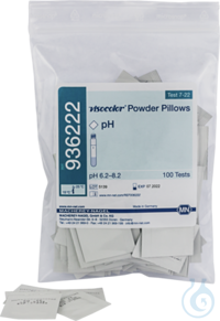 VISO PP pH, 100 VISOCOLOR Powder Pillows pH Reagenziensatz für die photometrische Bestimmung...