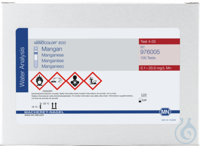 NANO ECO Mangan NANOCOLOR ECO Mangan Rundküvettentest Messbereich: 0,1 - 20 mg/L Mn Pg. à 100...