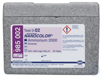 NANO Ammonium 2000 NANOCOLOR Ammonium 2000 Rundküvettentest Messbereich:...