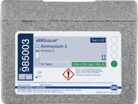 NANO Ammonium 3 NANOCOLOR Ammonium 3 tube test measuring range: 0.04-2.30...