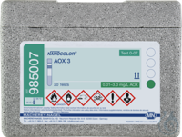 NANO AOX 3 NANOCOLOR AOX 3 tube test measuring range: 0.1-3.0 mg/L AOX...