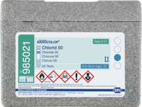 NANO Chloride 50 NANOCOLOR Chloride 50 tube test measuring range: 0.5-50.0...