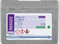 NANO COD 60 NANOCOLOR COD 60 tube test measuring range: 5-60 mg/L O2...