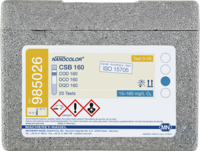 NANO COD 160 NANOCOLOR COD 160 tube test measuring range: 15-160 mg/L O2...