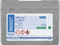 NANO COD 40 NANOCOLOR COD 40 tube test measuring range: 2-40 mg/L O2...