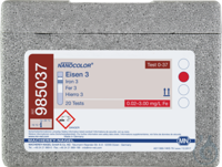 NANO Iron 3 NANOCOLOR Iron 3 tube test measuring range: 0.10-3.00 mg/L Fe...