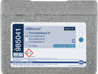 NANO Formaldehyde 8 NANOCOLOR Formaldehyde 8 tube test measuring range:...