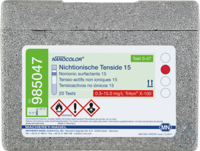 NANO Nonionic surfactants 15 NANOCOLOR Nonionic surfactants 15 tube test...