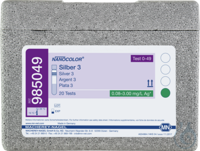 NANO Silver 3 NANOCOLOR Silver 3 tube test measuring range: 0.20-3.00 mg/L...