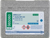NANO Sulfate MR 400 NANOCOLOR Sulfate MR 400 tube test measuring range:...