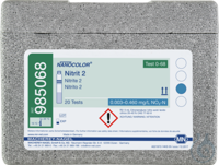 NANO Nitrite 2 NANOCOLOR Nitrite 2 tube test measuring range: 0.003-0.460 mg/L NO2-N 0.02-1.50...