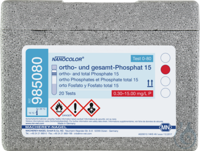 NANO ortho and total Phosphate 15 NANOCOLOR ortho and total Phosphate 15 tube test measuring...