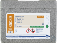 NANO Sulfite 10 NANOCOLOR Sulfite 10 tube test measuring range: 0.2-10.0 mg/L...