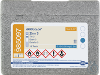 NANO Tin 3 NANOCOLOR Tin 3 tube test measuring range: 0.10-3.00 mg/L Sn...