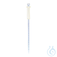 Messpipette, VOLAC FORTUNA, 1 ml : 0.01 ml, Vollauslauf, 0-Punkt oben, Inhalt  Messpipette, VOLAC...