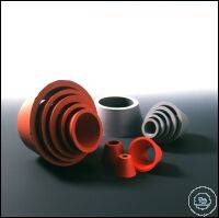 rubber spacer red, outer Ø 89 mm