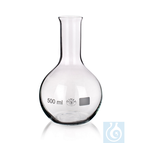 Stehkolben Enghals, 500ml, 10St.