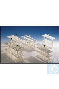 Insert rack/PP white, 36 holes 26mm  accessory for Ecotherm E12 (max.1), E19...
