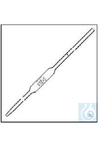 Wägepipette, 5 ml oder 10 ml