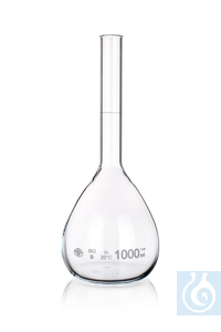 Messkolben ohne Stopfen, klar, Klasse B, 50ml, 10St.