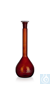 Messkolben mit Kst.-stopfen NS 24/29, braun, Klasse B, 1000ml, 10St.