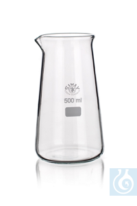 Philips beaker with spout, low form, 150ml, 10/PK Philips beaker with spout,...