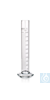 Messzylinder, hohe Form 6kt.-Fuß, Klasse B WEISS, 100ml  Messzylinder aus hochwertigem Laborglas...