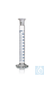 Mischzylinder mit Kst.-stopfen NS 29/32, mit PP-Kappe und Ring , Kl. A, 250 ml  Mischzylinder mit...