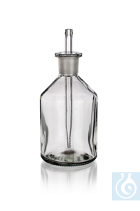 Dropping Bottle, ground in pipette stoper, clear, 50ml, 30/PK Dropping...