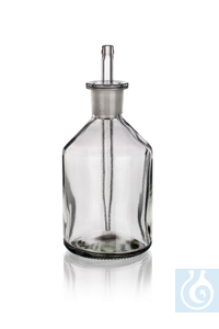 Druppelflesje, verwisselbare NS pipet. helder, 250ml, 30st.