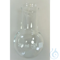 Rondbodemkolf wijde hals, 250ml, 10st.