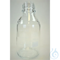 Laboratorium schroefdraadfles GL45, zonder stop en schenkring, helder, 500ml,...