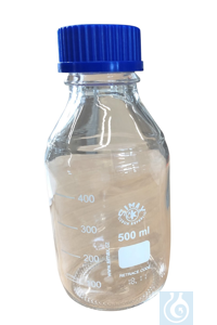 Laboratoriumdrinkfles GL45, zonder stop en schenkring, helder, 10000ml