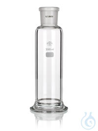 Gaswasfles-UT NS29/32 Neutraal, 100ml, 10st.