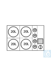 INKUBATOR kweekbak, 4x20l kweekvaten, INKUBATOR kweekbak, 4x20l kweekvaten...