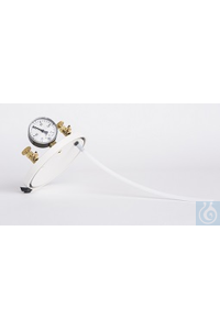 Gas-Kit for anaerobic containers  consisting of 1 manometer and 2 shut-off...