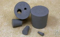 Laboratory plug, natural rubber, Denog-size 16 x 21 x 25 mm, 1 pc/pak...