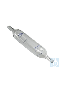 Homogenizer pipette, marks at 5 ml and 25 ml