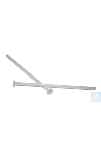 Glaspistill 130 mm, head diam. 10mm