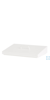 Schrägdeckel/PP weiß, mit Griff, (Zubehör für Wasserbad Ecotherm/E10)  PP weiß, mit Griff, für E10
