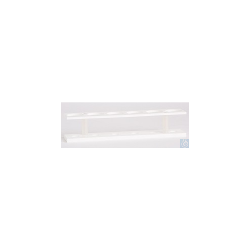 Zentrifugenglasgestell/PP für 6 Gläser, 50 ml, 1-reihig, Dm. 36 mm, (BxHxT)...