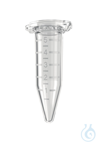 Tubes 5.0mL,Forensic Gr.,200 St. Eppendorf Tubes® 5.0 mL, Schnappdeckel, 5,0 mL, Forensic DNA...