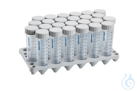 Tubes 50mL, steriel, 300 stuks in PP-rekjes Eppendorf Conische buisjes, 50...