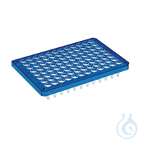 twin.tec PCR plate 96, blau, 25 St. Eppendorf twin.tec® PCR Plate 96, semi-skirted, 250 µL, PCR...