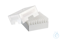 Opbergdoos 9 x 9, 2 stuks, hoogte 3 inch Opslagdoos 9 × 9, diepvriesdoosf, voor 81 vials met...