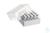 Storage Box 5 x 5, 2 Stück, Höhe 3 inch Lagerungsbox 5 × 5, freezer box, für 25 Gefäße, 5 mL, 2...