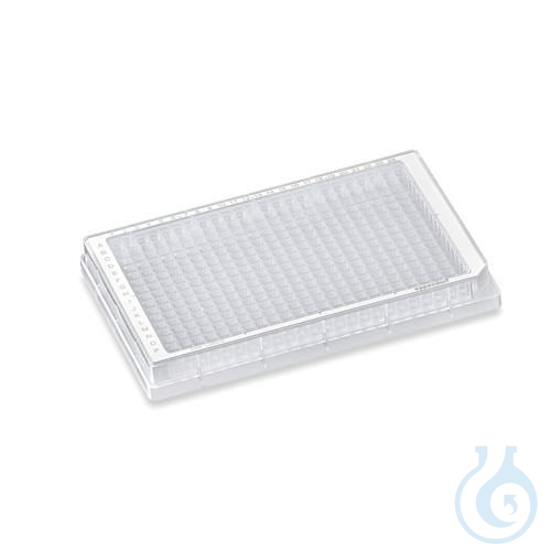 Microplate384/F-PP klar/weiss ster. 80Pl.