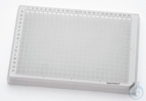 Microplate384/V-PP klar/weiss PCR 240Pl.