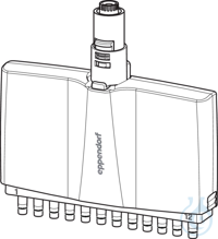 Lower part for 0,5-10µl, 12-channel Eppendorf Research® plus, lower part,...