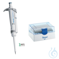 Research plus 0,5-10µL gris moyen Eppendorf Research® plus, 1 canal, variable, incl....